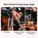 NitroPress Nitro Cold Brew Maker and Dispenser | At-Home Nitro Coffee Maker - Image 3