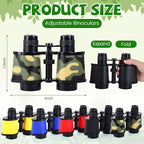 12 Set Binocular Compass Magnifying Glass Set Christmas Birthday Gift Small - Image 4