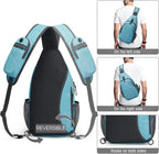 G4Free Sling Bag RFID Blocking Sling Backpack Crossbody Chest Bag Daypack - Image 7