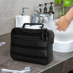Travel Toiletry Bag for Men and Women, Hanging Travel Toiletries Organizer Dopp - Image 2