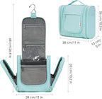 Narwey Hanging Toiletry Bag for Women Travel Makeup Bag Organizer Toiletries - Image 6