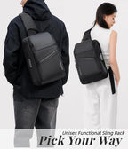 BASICPOWER Sling Bag for Men Women, Shoulder Crossbody Backpack - Image 2