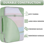 8 Set Packing Cubes for Travel, Anti-Tearing Suitcase Organizer for Luggage - Image 4
