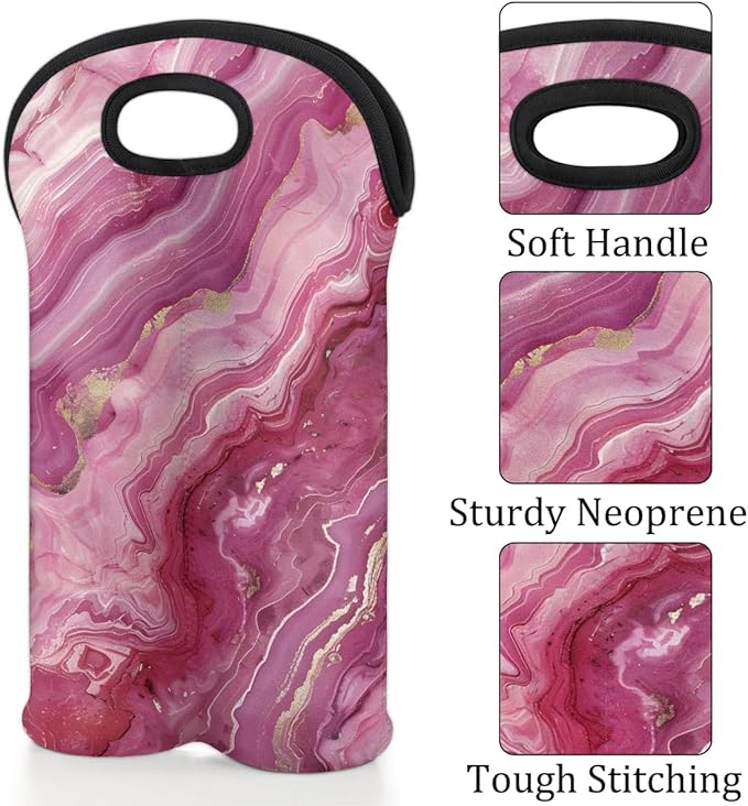 Wine Carrier Tote Personalized Bag - Image 3
