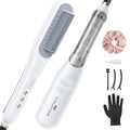 Wavytalk Pro Steam Hair Straightener Brush, Steamline Pro 3 in 1 Straightening Brush, Steam Reduces Damage, Nourishes Hair, and Expedites Straightening