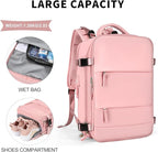 coowoz Large Travel Backpack For Women Men, Carry On Backpack Flight Approved - Image 4