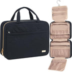 NISHEL Travel Toiletry Bag for women, Portable Hanging Organizer for by NISHEL
