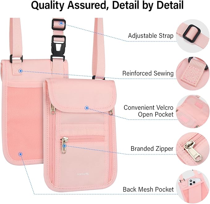 Hanke Passport Holder, Travel Wallet - Image 5