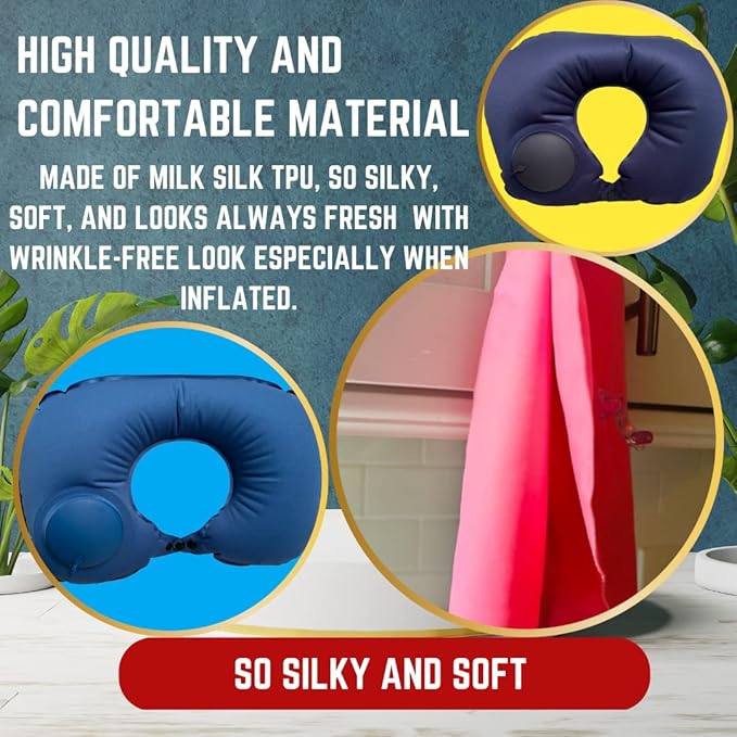 Inflatable Travel Pillows for Airplanes - Image 7