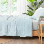Cozy Bliss Cooling Blanket for Hot Sleepers, Q-Max 0.4 Cooling Comfort Queen - Image 5