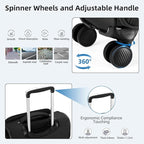 16 Inch Underseat Carry On Luggage - Image 6
