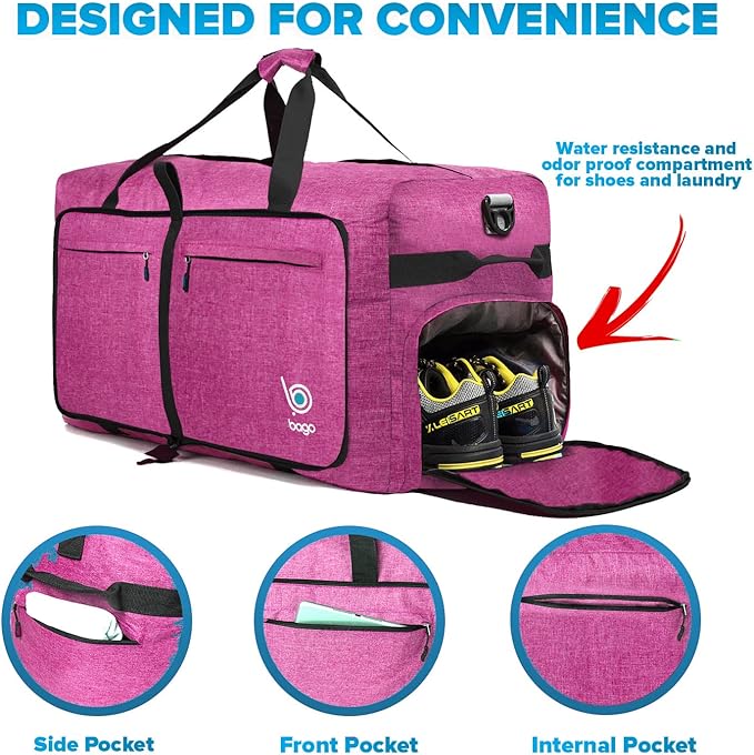 Bago Big XXL Foldable Duffel Bags - Image 4