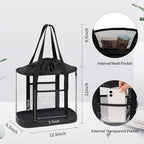 Large Clear Toiletry Bag, Travel Toiletry Bag - Image 5