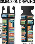Luggage Straps for Suitcases, Adjustable Travel Belt, Durable Wide Luggage Strap - Image 2
