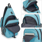 G4Free Sling Bag RFID Blocking Sling Backpack Crossbody Chest Bag Daypack - Image 5