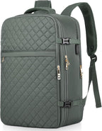 MOMUVO Large Travel Backpack Women, Flight Approved Carry On Backpack, Water by MOMUVOOFFICIAL