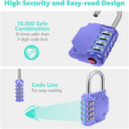 CL11VP Combination Lock, 4 Digit Outdoor Combination Padlock Set Your own - Image 4