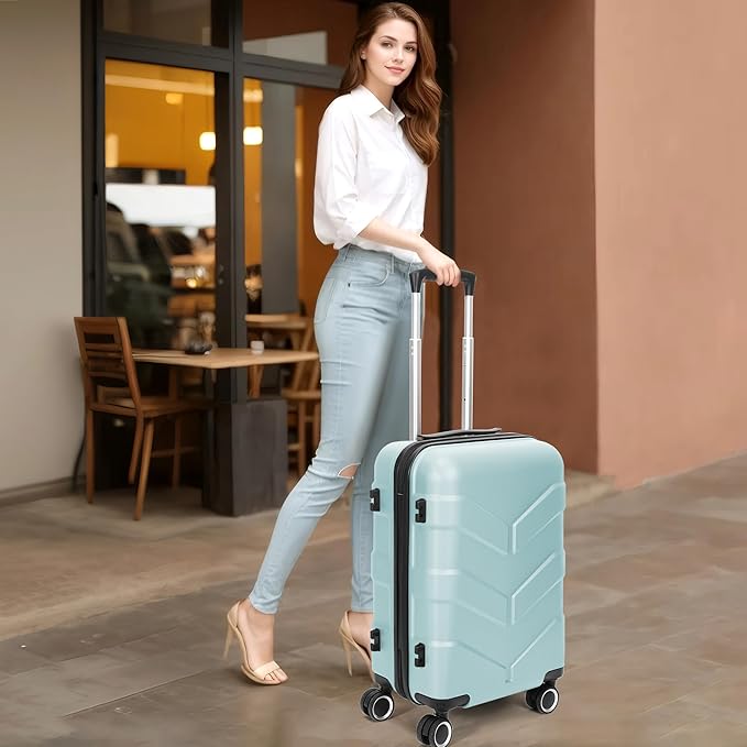 Hardside Carry On Luggage 22x14x9 Airline Approved - Image 2