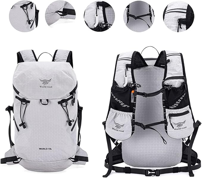15L Hydration Backpack with 2L Water Bladder Water Backpack - Image 5