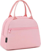 FlowFly Lunch Bag for Women Insulated Lunch Box Corduroy Lunch Tote Cooler for by FlowFly