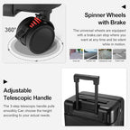 Ride On Luggage with Foldable Seat - Image 5