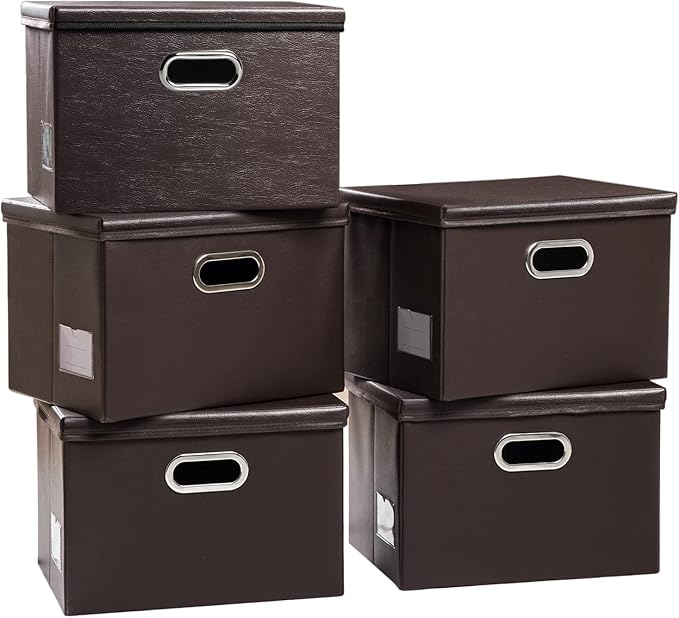 PRANDOM Large Stackable Storage Boxes by Prandom
