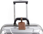 8 Pack Leather Luggage Travel Bag Tags by Travelambo - Image 8