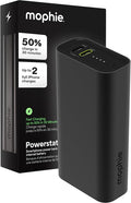 Mophie Powerstation 10, 000mAh Power Bank – Ultra-Fast USB-C PD, 30W Output by mophie