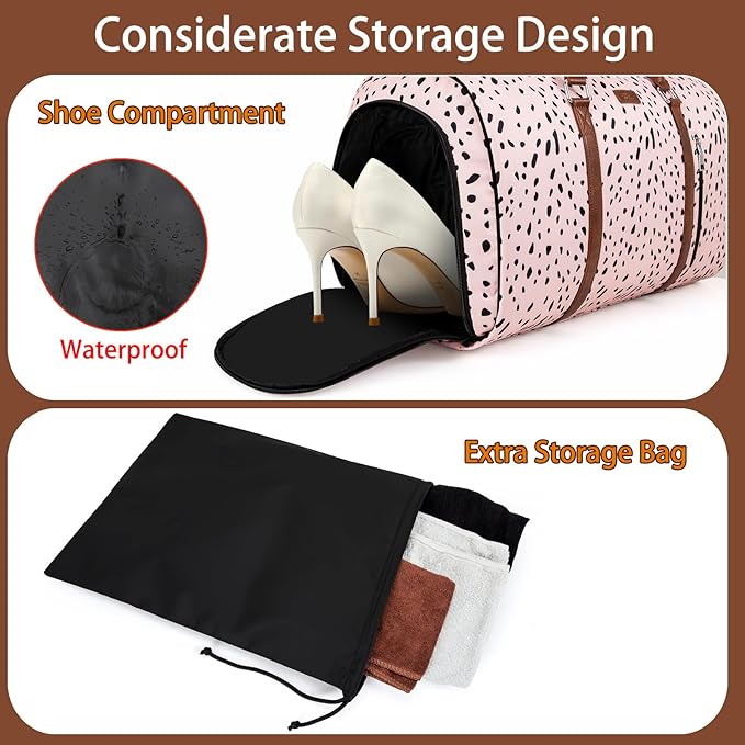 Convertible Garment Duffel Bag for Travel - Image 2