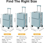 Hard Shell Luggage 28 Inch Travel Luggage, Carry-On Luggage Spinner TSA - Image 8