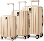 Hanke Luggage Sets 3 piece Carry On Luggage by Hanke