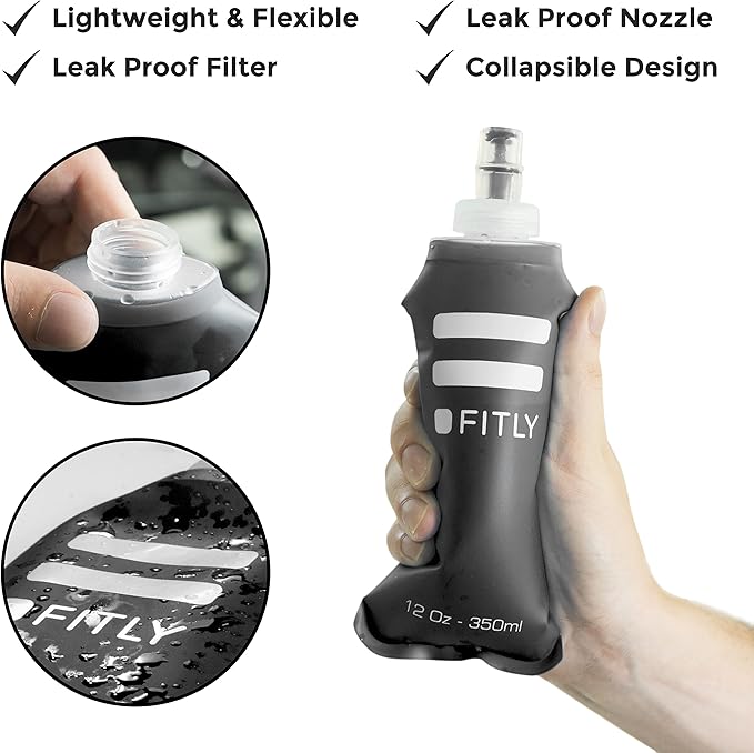 Soft Flask - Shrink As You Drink Soft Water Bottle - Image 2