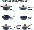 MAISON ARTS Pots and Pans Set Non Stick, Kitchen Cookware Sets Nonstick - Image 3