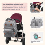 BabbleRoo Diaper Bag Backpack - Image 7