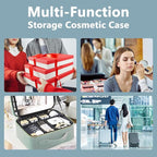 Travel Makeup Bag for Women and Makeup Artists Cosmetic Organizer Large Makeup - Image 5