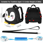 Accmor Toddler Harness Backpack Leash, Cute Penguin Kid Backpacks - Image 3