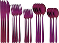 20 Pieces Silverware Set 304 Stainless Steel, Healthy & Eco-Friendly Silver by Uniturcky