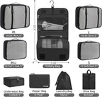 BAGAIL 6 Set/8 Set/10 Set Packing Cubes Various Sizes Packing Organizer - Image 2