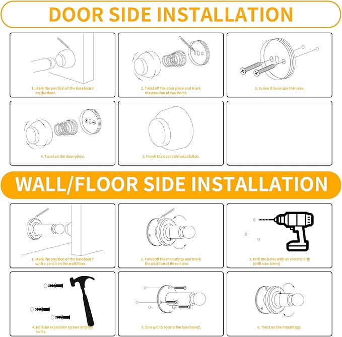 Door Stoppers – Heavy Duty Magnetic Door Stopper - Image 4