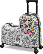 Apelila DIY Coloring Ride On Suitcase by Apelila