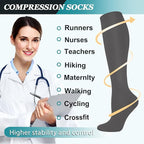 ACTINPUT 8 Pairs Compression Socks - Image 5