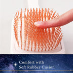Pandora's Beauty Box Rose' Copper Massage Brush - Hair & Scalp Care, Dandruff Relief, Relaxation (Large)