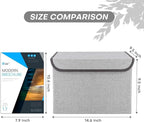 Linen Fabric Foldable Storage Cube Bin Organizer Basket - Image 3