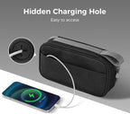 pack all Clear Electronic Organizer, TPU Cable Organizer Bag, Compact Cord - Image 4