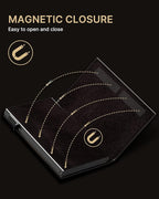 typecase Mens Wallet Card Holder: Pop Up Aluminum Case, Full Grain Leather - Image 8