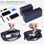 2-Pack Portable Storage Pouch Bag, Universal Electronics Accessories Case Cable - Image 3