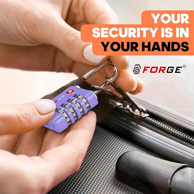 Forge Dual-Opening: Key or Combination Access Lock, TSA Approved Locks - Image 8