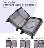 BAGAIL 6 Set/8 Set/10 Set Packing Cubes Various Sizes Packing Organizer - Image 7