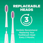 GUM Sonic Powered Toothbrush, Tapered Bristles Clean Below The Gumline - Image 5