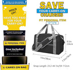 For Spirit Airlines Personal Item Bag 16x10x8 in Underseat Carry-on Luggage - Image 3